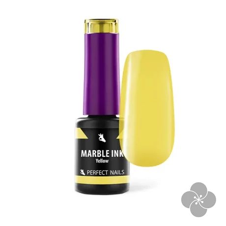 PN - Marble Ink - Körömdíszítő Akvarell Tinta - Sárga 4ml **