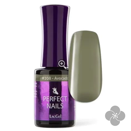 PN - LacGel #208 Gél Lakk 8ml - Avocado - Creamy **