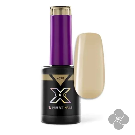 LacGel LaQ X Gél Lakk 8ml - Beige X079 - Porcelain