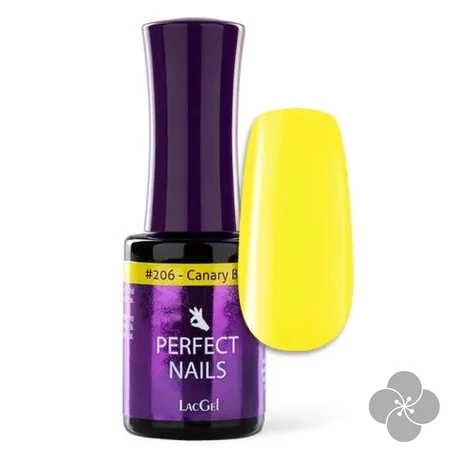 LacGel #206 Gél Lakk 8ml - Canary Bird - Bali Garden