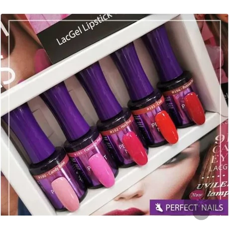 PN - LacGel #190 Gél Lakk 8ml - Candy Babe - Lipstick **