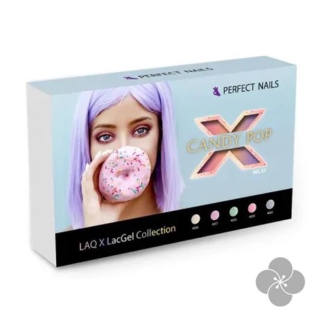 LacGel LaQ X - Candy Pop Gél Lakk Szett