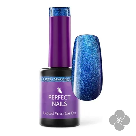 LacGel Cat Eye C027 Gél Lakk 8ml - Shocking Blue - Hypnotic