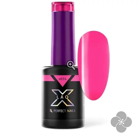 LacGel LaQ X Gél Lakk 8ml - Cherry Garden X074 - Cherry Blossom