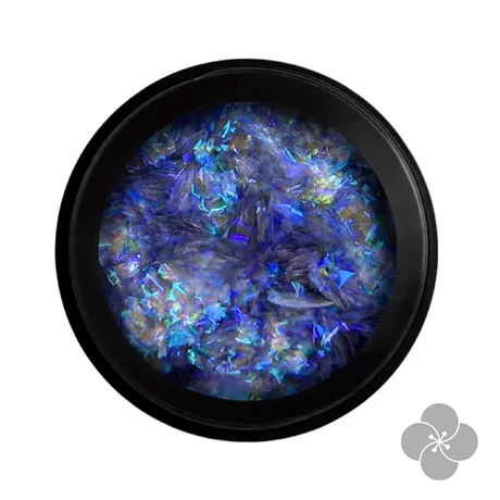 PN - Chameleon Chrome Flakes - Körömdíszítő Pehely - Lagoon