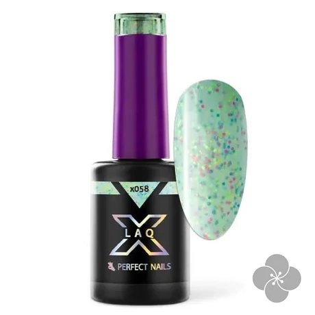LacGel LaQ X Gél Lakk 8ml - Dessert Mania X058 - Candy Pop
