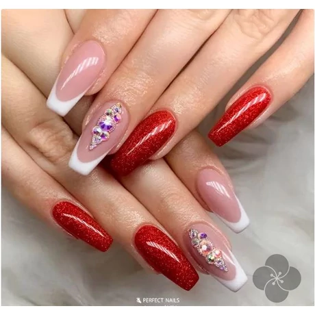 PN - LacGel Effect E005 Gél Lakk 8ml - Charismatic Red - Winter Wonderland **