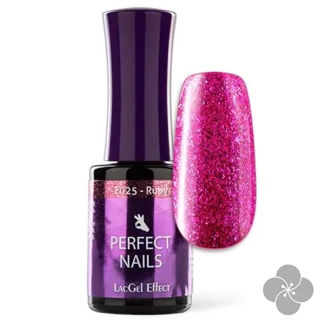 LacGel Effect E025 Gél Lakk 8ml - Ruby - Pink Diamond
