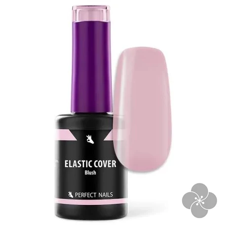 Elastic Cover Base Gel - Blush - Ecsetes Műkörömépítő Zselé 8ml
