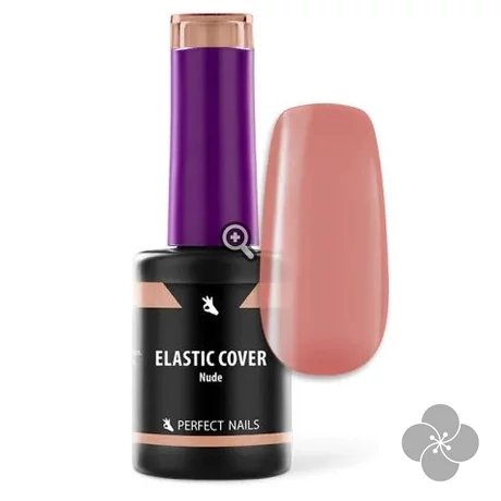 Elastic Cover Base Gel - Nude - Ecsetes Műkörömépítő Zselé 8ml