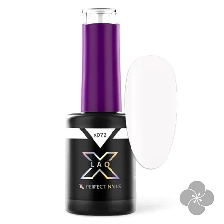 LacGel LaQ X Gél Lakk 8ml -  White X072