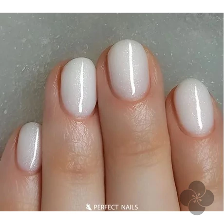 PN - Fiber Gel Vitamin - Üvegszálas Erősített Gél Lakk Alap 8ml - White Shine **