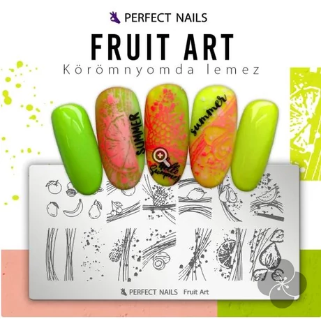 PN - Körömnyomda Lemez - Fruit Art