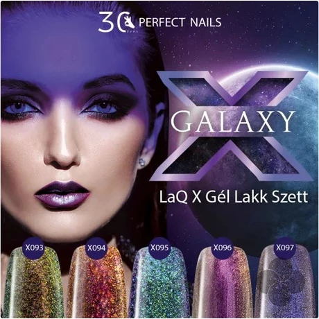 PN - LacGel LaQ X Galaxy Gél Lakk Szett **
