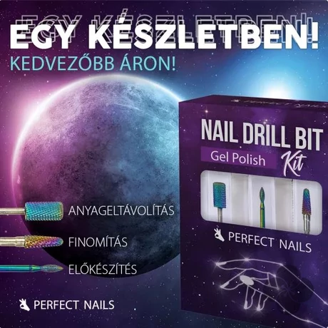 PN - Géllakk Csiszolófej Készlet Galaxy