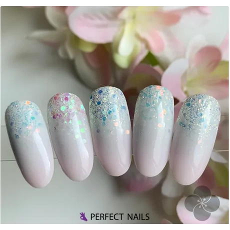 PN - Körömdíszítő Glitter - Multisize - Miracle #2