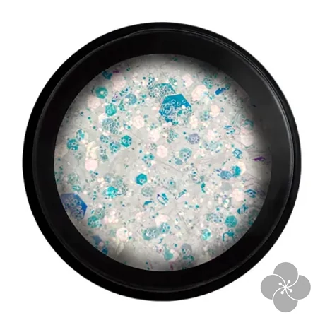 PN - Körömdíszítő Glitter - Multisize - Create #3