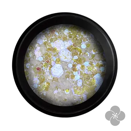 PN - Körömdíszítő Glitter - Multisize - Unique #5