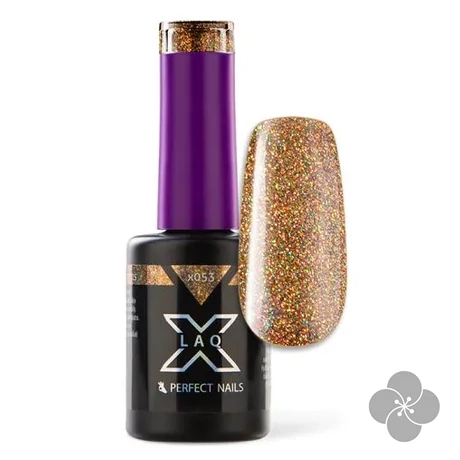 LacGel LaQ X Gél Lakk 8ml - Golden Lights X053 - Flash Reflect #2