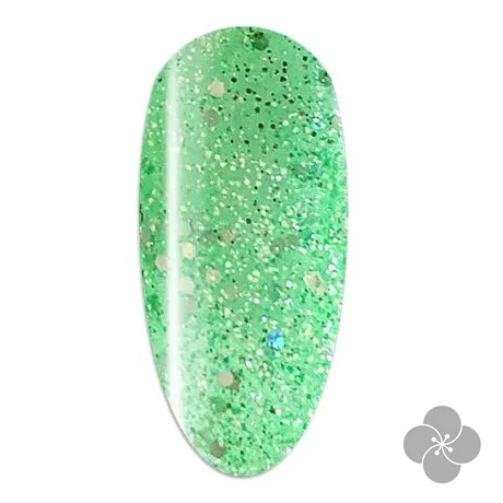 PN - LacGel LaQ X Gél Lakk 8ml - Green X070 - Sparkle **