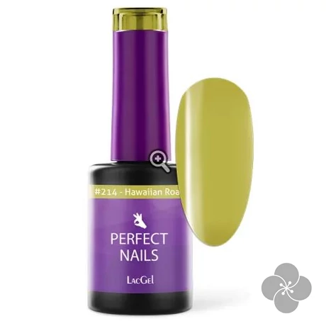 LacGel #214 Gél Lakk 8ml - Hawaiian Road - Tropical Chaos
