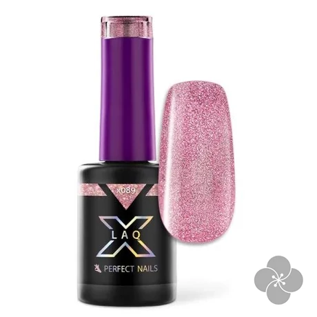 LacGel LaQ X Gél Lakk 8ml - Holo Love X089 - Flash Light
