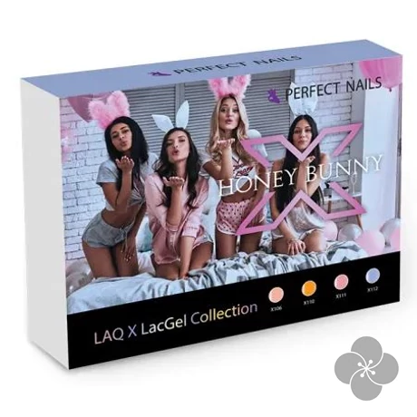 LacGel LaQ X - Honey Bunny Gél Lakk Szett