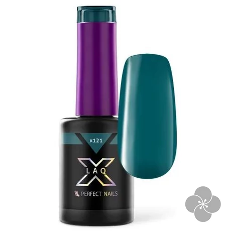 LacGel LaQ X Gél Lakk 8ml - Babylon Blue X121 - Lagoon