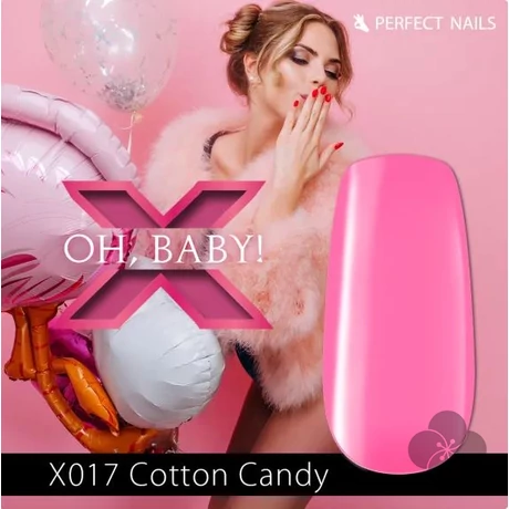 LacGel LaQ X Gél Lakk 8ml - Cotton Candy X017 - Oh, Baby!
