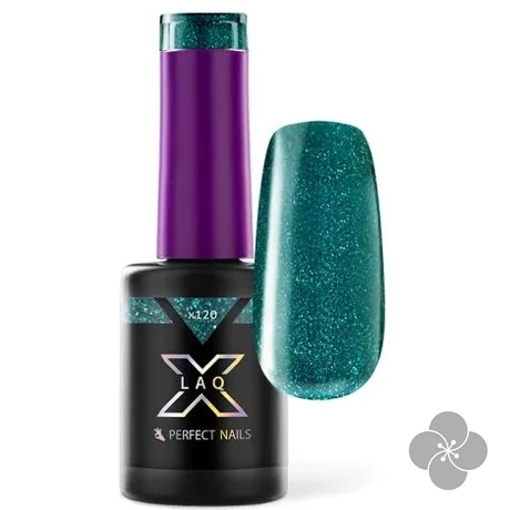 LacGel LaQ X Gél Lakk 8ml - Deep Lake X120 - Lagoon