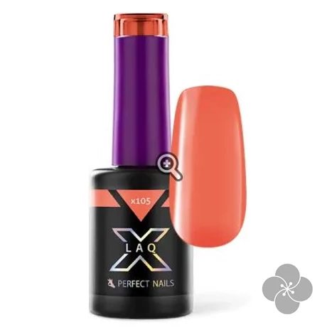 LacGel LaQ X Gél Lakk 8ml - Peachy Caviar X105 - Ombre Fusion