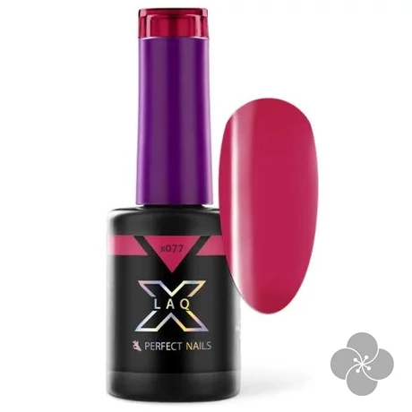 LacGel LaQ X Gél Lakk 8ml - Pink Petal X077 - Cherry Blossom