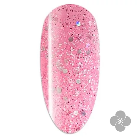 LacGel LaQ X Gél Lakk 8ml - Pink X067 - Sparkle