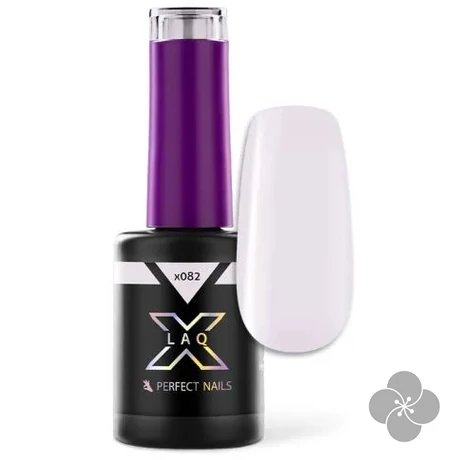 LacGel LaQ X Gél Lakk 8ml - Pure Purple X082 - Porcelain