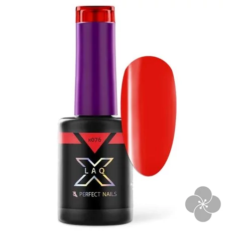 LacGel LaQ X Gél Lakk 8ml - Red Spring X076 - Cherry Blossom