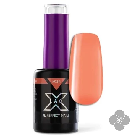 LacGel LaQ X Gél Lakk 8ml - Shrimp Cocktail X034 - Coral