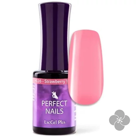 LacGel Plus +126 Gél Lakk 8ml - Strawberry Yogurt - Dolce Gelato