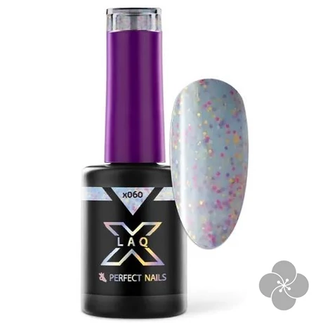 LacGel LaQ X Gél Lakk 8ml - Sugar Kisses X060 - Candy Pop