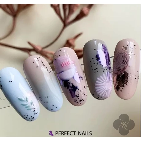 LacGel LaQ X Gél Lakk 8ml - Whisper Blue X081 - Porcelain
