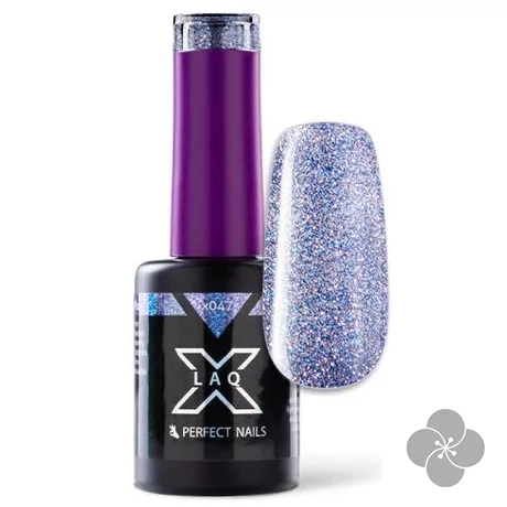 LacGel LaQ X Gél Lakk 8ml - Wonder Mood X047 - Flash Reflect #1
