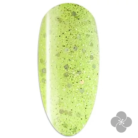 LacGel LaQ X Gél Lakk 8ml - Yellow X069 - Sparkle