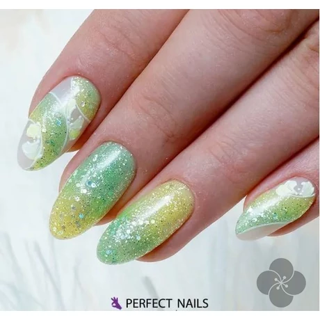 LacGel LaQ X Gél Lakk 8ml - Yellow X069 - Sparkle
