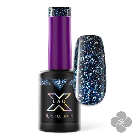 LacGel LaQ X Gél Lakk 8ml - Midnight Kiss X101 - Celebration
