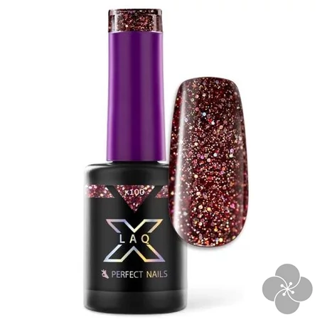 LacGel LaQ X Gél Lakk 8ml - Mistletoe X100 - Celebration