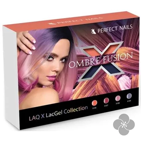 LacGel LaQ X - Ombre Fusion Gél Lakk Szett