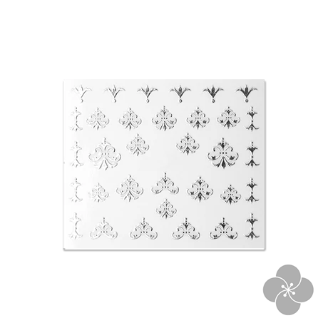 PN - Metal Nail Sticker - Körömmatrica - 8