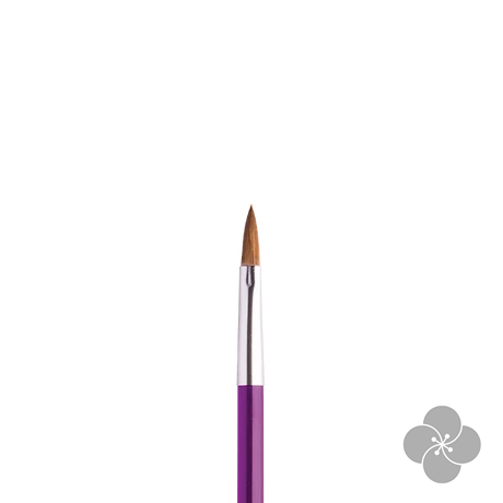 PN - Porcelán Polygel Műkörömépítő Ecset - Basic Line Acryl #8