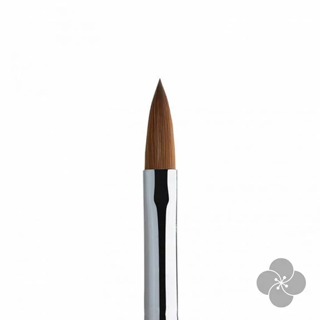 Műkörömépítő Ecset Porcelán - Wood Acryl - Advanced #12