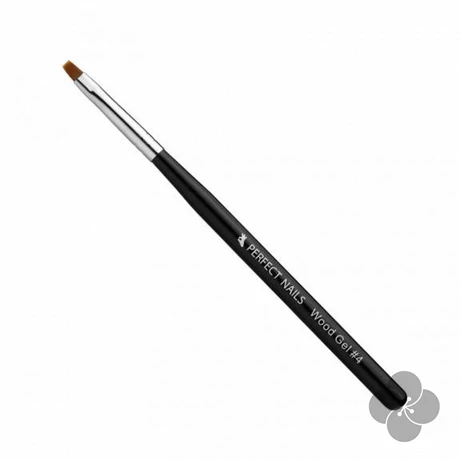Műkörömépítő Ecset Zselé - Wood Gel #4