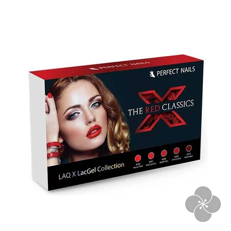 LacGel LaQ X - The Red Classics Gél Lakk Szett